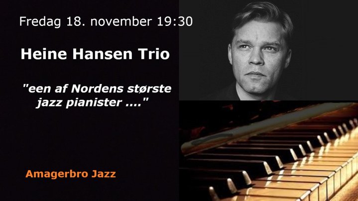 Heine Hansen Trio -  - gå til billetkøb